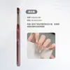 Produto Novo Transfronteiriço Conjunto de Canetas para Nail Art Tinta Vinho com 9 Peças Suporte de Acrílico para Canetas Conjunto de Canetas para Nail Art com Cerdas de Nylon