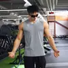 Hermanos Fitness Muscular Verano Nuevo Chaleco de Hombro Ancho Talla Grande para Hombre Correr Casual Deportivo Sin Mangas Catiónico