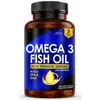 Comercio Exterior Transfronterizo Amazon Aceite de Pescado Omega 3 Cápsulas Blandas Aceite de Pescado Omega 3 Cápsulas Blandas