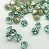 Uñas de celebridad de internet Shi Yue punta inferior diamante ocho grandes ocho pequeños diamantes 33 facetas tridimensionales apiladas joyas de diamante para uñas coloridas full diamond