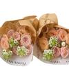 Papel de arte Fenghua, papel de regalo engrosado de color sólido, papel Kraft impermeable, papel de regalo para flores, material de embalaje para flores en stock al por mayor