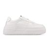 Zapatos Blancos de Plataforma para Mujer, Estilo Celebridad de Internet, Suela Gruesa, Nuevos para Primavera y Otoño 2024, Tenis Deportivos Versátiles para Aumentar la Altura para Mujer