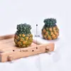 Micro-paisagem Criativa Realista Simulação Frutas Comida Brincadeira Decorações Acessórios Casa de Bebê Mini Artesanato de Resina Pequenos Enfeites