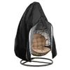 Funda para huevo colgante, funda a prueba de polvo para silla, funda impermeable y a prueba de sol con cremallera, funda para silla colgante de exterior