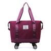 Bolsa de viagem roda universal de grande capacidade molhada e seca separação estendida de três camadas bolsa de bagagem oversized bolsa de maternidade bolsa de transporte
