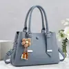 2026 Nuevo Bolso de Mano de Moda Transfronterizo Versátil Bloque de Color para Viajes Diarios Tendencia Gran Capacidad de un Solo Hombro Cruzado para Mujer