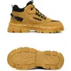 Zapatos de Hombre Cuidadosamente Seleccionados, Botas Martin Nuevas de Caña Alta, Botas de Nieve Retro Estilo Británico, Zapatos de Trabajo Gruesos con Forro de Felpa, Botas Casuales