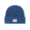 Gorro de Punto Original Nuevo con Parche de Letra para Mujer, Cálido para Otoño e Invierno, Gorro que Afina el Rostro, Elegante y Versátil Gorro de Lana