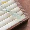Acessório Pingente de Ágata Verde Natural, Novo Pingente Versátil da Moda Estilo Chinês, Presente para Live Streaming, Item de Barraca de Área Turística