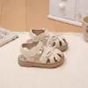 Sandalias de Turbante para Niñas Estilo Dulce de Princesa Suela Suave Zapatos para Primeros Pasos de Bebé Zapatos para Bebé de 0 a 3 Años Sandalias Ultraligeras Modernas