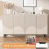 Aparador de pizarra estilo italiano, mueble de almacenamiento moderno minimalista para sala de estar, armario de cocina de lujo ligero, mueble de almacenamiento de té y vino montado en la pared