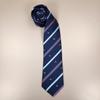Traje de corbata de flores con cuello de pelo liso de fábrica, pajarita JK, corona, rayas, uniforme de estudiante, uniforme escolar, corbata personalizada