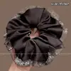Donut Trenza Lazo para el Pelo Intestino Grueso Mujer 2026 Nuevo Estilo de Lujo Ligero Lazo para el Pelo Cuerda para Atar el Pelo Niños Flor para el Pelo Banda de Goma