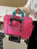 Bolsa de bagagem para roupas de grande capacidade, bolsa de mão de viagem para viagens curtas, viagens de negócios, bolsa para esportes e fitness, bolsa de armazenamento para maternidade