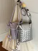 Bolso Pequeño Cuadrado Tejido Transfronterizo para Mujer 2026 Nueva Moda de Primavera Bolso Cubo Versátil Bolso de Mano de Gran Capacidad Bolso Cruzado