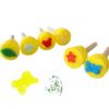 Herramientas de Pintura con Sello de Esponja para Niños, Pinceles de Esponja Herramientas de Estampado Eva, Pinceles de Pintura Graffiti DIY para Niños