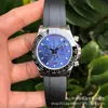 AliExpress Yu Wenle Ditong Acero Platino Di Panda Di 7750 Reloj Mecánico GD Factory Reloj para Hombre Correa Comercio Exterior