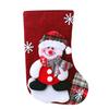 Calcetines navideños Calcetines navideños colgante de bolsa de regalo bolsa de dulces para niños calcetines de dibujos animados de tamaño pequeño decoraciones de bolsa de regalo