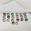 Wuzhou K9 Super Brilhante 6X8 Formato Ovo de Pombo Diamante 1:1 Réplica Huazi Decorativa Pontiaguda Irregular Acessórios para Unhas Peças de Diamante
