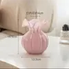 Decoración de Jarrón de Flores para Sala de Estar, Vidrio y Cristal, Lujo Ligero, Sensación de Alta Gama, Rosa, Mesa de Comedor de Alta Gama, Entrada, Estilo Francés, Pequeño