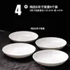 Plato para Uso Doméstico, Nuevo Modelo 2026, Vajilla de Alta Gama, Plato Cuadrado, Ensaladera, Plato, Plato para Preparación, Plato para Platos Fríos