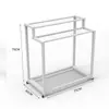 Raquete de badminton raquete de tênis rack de exibição da ilha central da quadra de tênis rack de armazenamento de exibição de raquete de tênis de mesa rack de exibição de tubo de bola