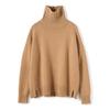 Suéter Faye Wong de Cachemir Puro para Mujer Otoño e Invierno Engrosado Cuello Alto Tejido Suave Cera Suelto Perezoso Suéter Base de Cachemir