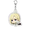 Mercadorias de Attack on Titan: Mikasa, Eren, Levi, pingentes de acrílico, chaveiros de desenho animado fofos