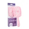 Estilo mais vendido resistente a altas temperaturas pente oco raiz do cabelo fofa topo da cabeça pente para cabelo pente de palha de trigo pente massageador