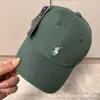 Nueva Gorra de Béisbol Ralph Lauren para Padres e Hijos para Hombres y Mujeres, Gorra Lavada de Ala Suave para Niños, Gorra de Caballo de Alta Calidad
