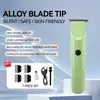 Nuevo producto transfronterizo: cortapelos profesionales con pantalla LCD, recargables, para cortar el cabello, peinar y crear diversos peinados