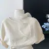 Lenço de Pescoço Estilo Desejo Puro para Mulheres, Primavera e Verão, Artístico e Versátil, Lenço de Gaze Fina Transparente, Acessório para Sessão de Fotos, Sensação de Luxo, Lenço Decorativo