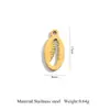 Serie de accesorios de joyería más vendidos transfronterizos: acero inoxidable, lujo ligero, moderno, colgantes versátiles, accesorios para collares DIY hechos a mano