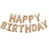 Paquete de globos de feliz cumpleaños Colgando letras de feliz cumpleaños Guardería Diseño de fiesta de cumpleaños para bebé
