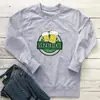 Comercio Exterior Europeo y Americano Desea Sitio Web Independiente Moda Callejera Nueva Sudadera Sudadera Estampada Día de San Patricio
