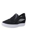 2025 Primavera e Verão Novos Esportes de Malha Altura Interna Aumentando Sapatos Femininos Mocassins Respiráveis Sola Grossa Moda Preguiçosa Sapatos Casuais Da Moda