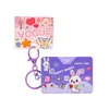 Nuevo Llavero Dado de Cartas para Aliviar el Estrés, Divertido Dibujo Animado Barra Juguete Práctico, Colgante de Bolso, Regalo Pequeño