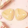 Almohadillas para senos autoadhesivas de doble cara transfronterizas de Amazon, insertos para sujetador engrosados y ampliados, almohadillas push-up para traje de baño triangulares en forma de V