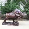 Enfeite de Touro de Bronze, Enfeite de Touro de Cabeça Erguida, Enfeite de Touro para Escritório, Touro para Exterior, Touro Pioneiro, Touro Lutador, Touro Pioneiro Touro Listado Enviar