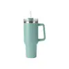Amazon Taza de Coche con Asa de 40 oz Taza para Hielo Acero Inoxidable 304 Aislada Taza Caliente y Fría Taza para Cerveza Gran Capacidad
