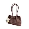 Bolso Tote de Gran Capacidad con Diseño Estampado de Nicho 2025 Nuevo Bolso de Mano para Viajes Diarios Bolso de Hombro de Alta Gama para Mujer