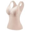 Chaleco Cálido de Otoño e Invierno para Mujer con Copas Fijas, Sujetador Sin Uso, Ropa Interior Térmica, Top Base para Mujer