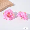 Fabricante Flor Artificial Cabeça DIY Acessórios Flor de Seda Material para Adorno de Cabeça Cenário de Casamento Parede de Flores Adereços para Arranjo de Flores