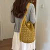 Bolsas de Palha Trançada com Design de Nicho para Mulheres Verão 2026 Nova Popular Versátil Bolsa Transversal Tote de Ombro Bolsa Saco