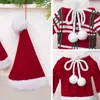 Nuevo gorro de Navidad de punto de felpa de Amazon, ropa y adorno para árbol de Navidad - Juguete de regalo de Navidad creativo