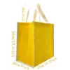 Sacolas de Presente de Luxo Personalizadas Ano do Cavalo 2026 Novas Sacolas Tote de Presente de Ano Novo com Logotipo Impresso em Dourado