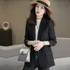 Blazer de mujer estilo coreano 2026, colección de otoño 2026, nuevo diseño casual elegante, top versátil y elegante