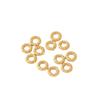 Anillo de nube auspiciosa protector de color oro antiguo de 18K mini cuentas espaciadoras pulsera diy hecha a mano pulsera cuentas anillo de vida material de joyería