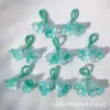 Urso Resinado com Cabeça de Gato e Patas de Gato que Mudam de Cor com Luz UV, Pulseira com Contas Espaçadoras para Celular, Acessórios para Corrente de Celular DIY Feita à Mão