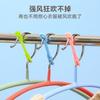 Windproof Fixed Buckle Hanger Automatic Buckle Artifact Secagem de Roupas Windproof Clip Anti-queda Anti-blowing Outdoor Silicone Anti-derrapante